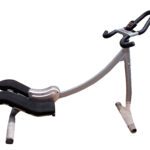 Cushioned seat and padded handlebars for comfort