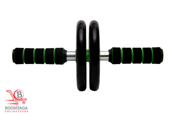 Ab Wheel Roller for core strength training – durable dual-wheel ab roller with non-slip handles for abs, arms, shoulders, and full body workout.