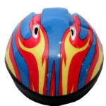 Lightweight cycling helmet with ABS shell, EPS foam, ventilation holes, and adjustable straps for safe road and mountain biking.