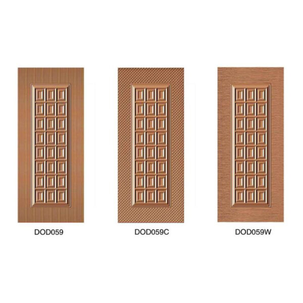 DoD059Plain plain steel door with smooth finish and strong security design”