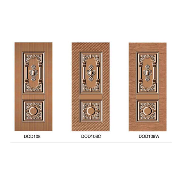 Steel Door Designs Dod108 Series – premium steel doors in plain, chaka, and watermark variations, combining strength, durability, and stylish modern designs for residential and commercial spaces.