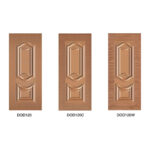DOD120 series steel door plain design • DOD120 Chaka steel door textured finish • DOD120 Watermark steel door elegant design