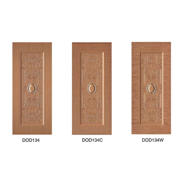 DOD134 series steel door full set view