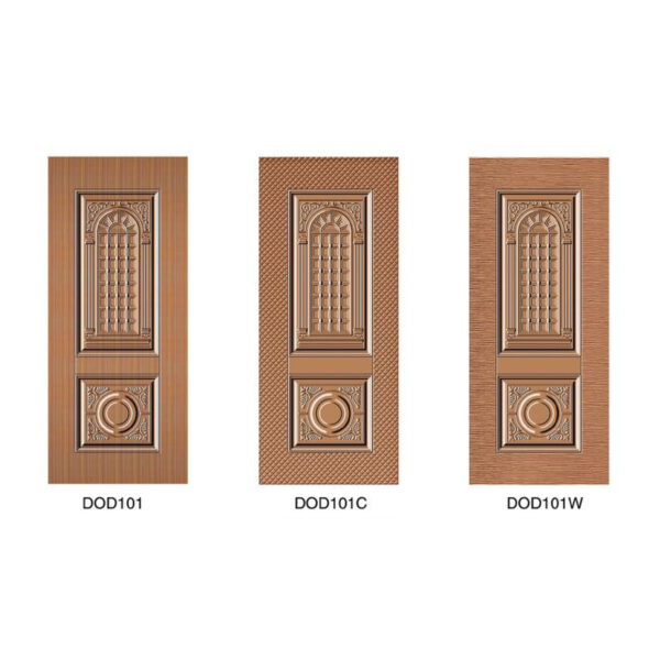 Elegant DOD101 modern steel entrance door