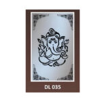 DL035 steel fence laser design decorative laser cut steel panel for modern outdoor fencing