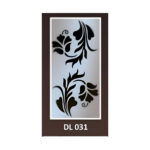 Dl031 modern steel fence laser cut decorative design panel for perimeter and garden fencing