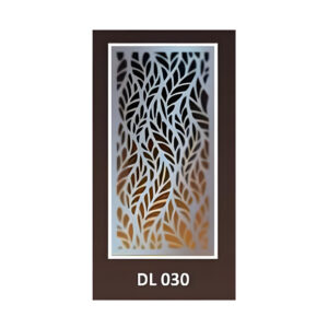 Dl030 modern steel fence laser cut decorative design panel for perimeter and garden fencing