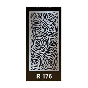 Steel Fence Laser Design R176