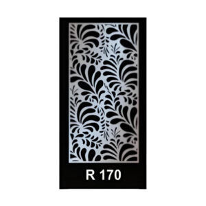 Steel Fence laser Design R170