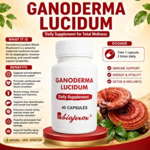 Bioferox Ganoderma Lucidum Daily Supplements - Image 1